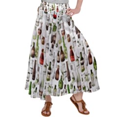 Bottle Chic Print Patterns Women s Satin Palazzo Pants by BellaVistaTshirt02