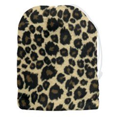 Jaguar Skin Texture, Jaguar Wool Texture, Yellow Drawstring Pouch (3xl) by kyorashop23