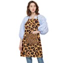 Leopard Skin Texture Macro, Brown Pocket Apron View1