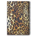 Leopard Skin Texture, Macro, Brown 5.5  x 8.5  Notebook View2