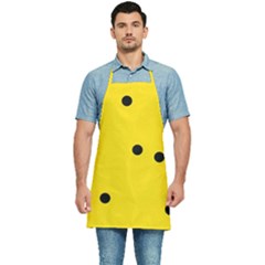 Punch Hole, Black Hole Kitchen Apron by kyorashop23