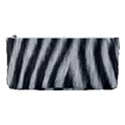 Zebra Texture, Zebra Wool, White Black Background Handbag Organizer View3