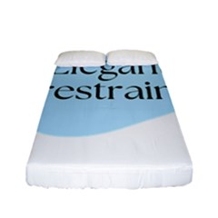 Elegant Restraint 20240825 172511 0000 Fitted Sheet (full/ Double Size) by deewansh