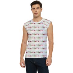 Wine Glass Pattern Men s Raglan Cap Sleeve T-shirt by anzea