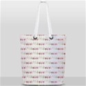 Wine Glass Pattern Full Print Rope Handle Tote (Small) View2