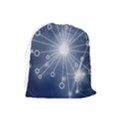Network Technology Connection Drawstring Pouch (Large) View2