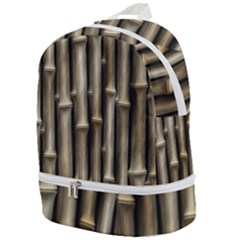 Bamboo Grass Zip Bottom Backpack by anzea