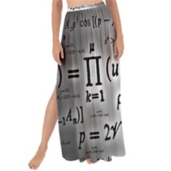 Math Formula Maxi Chiffon Tie-up Sarong by Bedest