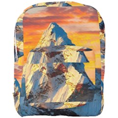 Himalaya Nature Mountain Full Print Backpack by Bedest