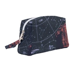 Astrology Surreal Surrealism Trippy Visual Art Wristlet Pouch Bag (medium) by Bedest