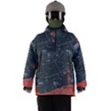 Astrology Surreal Surrealism Trippy Visual Art Men s Ski and Snowboard Waterproof Breathable Jacket View1
