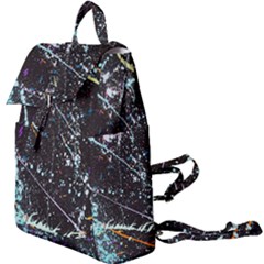 Abstract Colorful Texture Buckle Everyday Backpack by Bedest