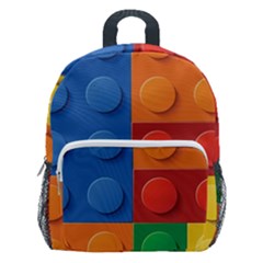 Lego, Constructor Kids  Age 5-10 Lightweight School Backpack With Side Pockets by kyorashop23