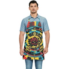 Therose Kitchen Apron by DaMorClothingCompany
