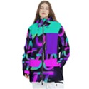 You Can Do It You Can Do It Women s Multi Pockets Zip Ski and Snowboard Waterproof Breathable Jacket View2