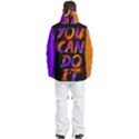 You Can Do It Men s Multi Pockets Zip Ski and Snowboard Waterproof Breathable Jacket View4