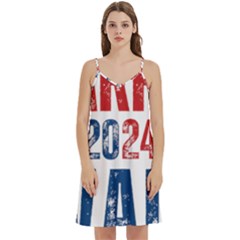 Kamala Harris 2024 Walz Mini Camis Dress With Pockets by Safari