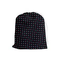 Pattern Dots Wallpaper Seamless Drawstring Pouch (large) by Salmanaz77
