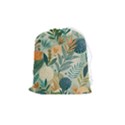 Leaves Pattern Flora Drawstring Pouch (Medium) View1