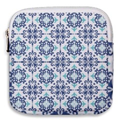 Tiles Abstract Pattern Texture Design Mini Square Pouch by Salmanaz77
