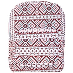 Ukrainian Folk Seamless Pattern Ornament Full Print Backpack by Bedest
