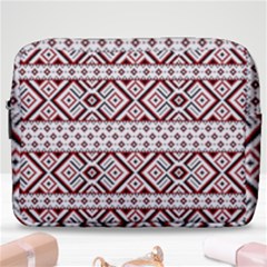 Ukrainian Folk Seamless Pattern Ornament Make Up Pouch (large) by Bedest