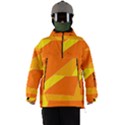 Pattern Abstract Triangle Simple Men s Ski and Snowboard Waterproof Breathable Jacket View1
