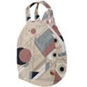 Boho Abstract Architecture Travel Backpack View1
