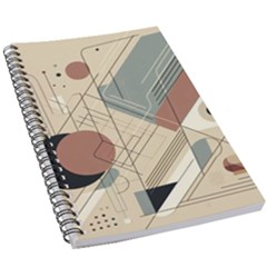 Boho Abstract Architecture 5 5  X 8 5  Notebook by Bedest