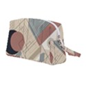 Boho Abstract Architecture Wristlet Pouch Bag (Medium) View2