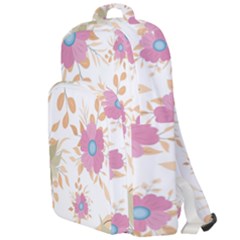 Flowers Blossom Spring Garden Double Compartment Backpack by Bedest