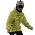 Eyes Pattern Men s Ski and Snowboard Waterproof Breathable Jacket View3