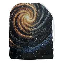 Galaxy Background Star Drawstring Pouch (3xl) by Bedest