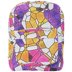 Architecture Glass Abstract Pattern Full Print Backpack by Bedest