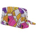Architecture Glass Abstract Pattern Wristlet Pouch Bag (Large) View2