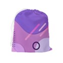 Colorful Labstract Wallpaper Theme Drawstring Pouch (XL) View2