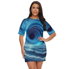 Astral Waveform Fantasy Just Threw It On Dress by Grandong