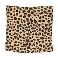 Leopard Skin Pattern Square Tapestry (large) by Bedest