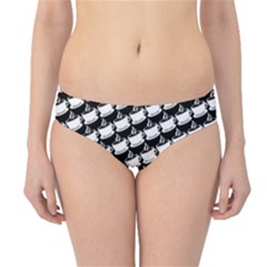 Stylish Coffee Cup Pattern Hipster Bikini Bottoms by ExtraAwesomeSauce