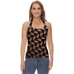 Regal Eagle Pattern Basic Halter Top by ExtraAwesomeSauce