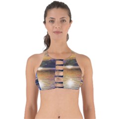 Serene Sunset Over Water Perfectly Cut Out Bikini Top by ExtraAwesomeSauce
