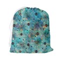 Cute Spiders Pattern, Adoxali, Halloween Drawstring Pouch (2XL) View2