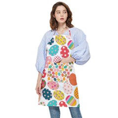 Easter Eggs Pattern, Easter Pocket Apron by kyorashop23