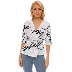 Live Love Laugh Monsteras Lightweight Drawstring Hooded Top by ConteMonfrey