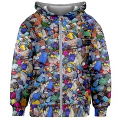 Trash To Treasure (ai) Kids  Zipper Hoodie Without Drawstring by dflcprintsclothing