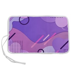 Colorful Labstract Wallpaper Theme Pen Storage Case (s) by Apen