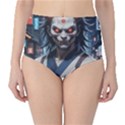 Demon Samurai Classic High-Waist Bikini Bottoms View1