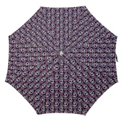 Sugar Skull Cat Pattern Straight Umbrellas by ExtraAwesomeSauce