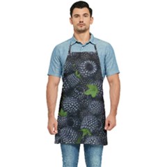 Blackberry Fruit, Fruit Kitchen Apron by kyorashop23