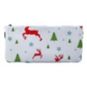 Christmas Texture, Pattern, Red, Craciun, Christmas, Snowflake, Handbag Organizer View3